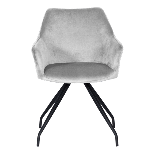 Трапезен стол KENDAL - светлосив BF 2