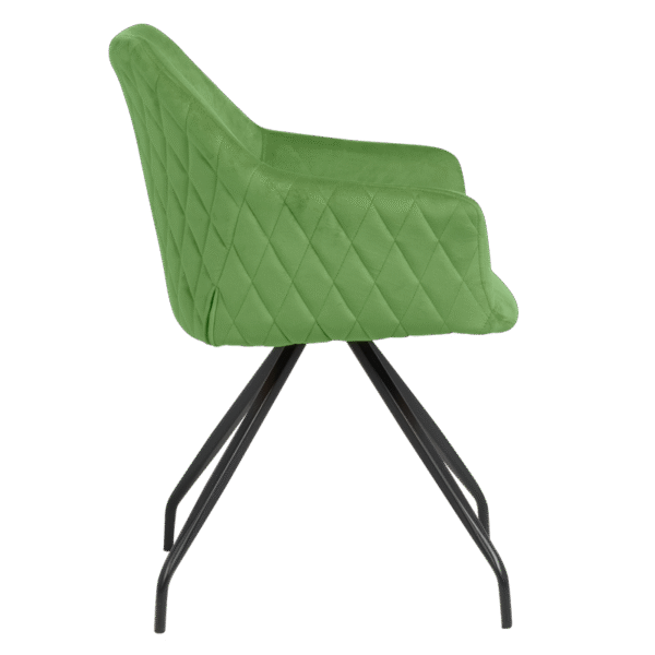 Трапезен стол KENDAL - светлозелен BF 2