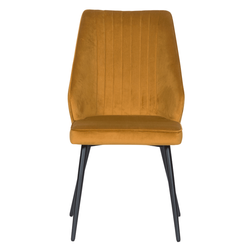 trapezen-stol-laredo-oranjev Трапезен стол LAREDO - горчица