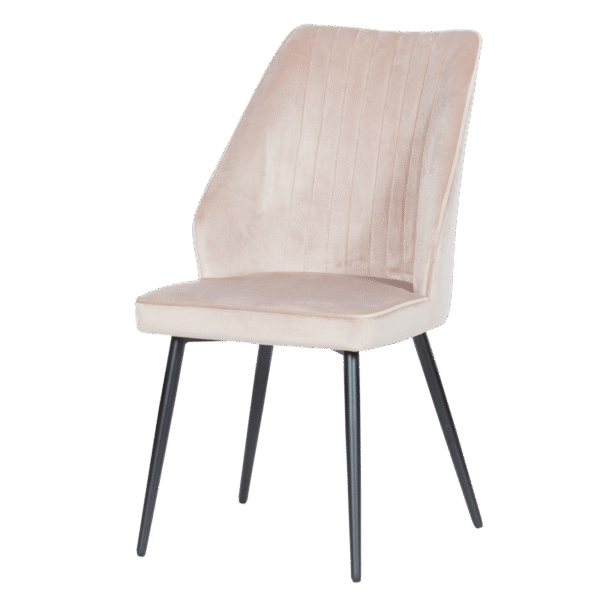 Трапезен стол LAREDO - светъл крем