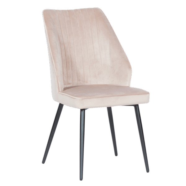 Трапезен стол LAREDO - светъл крем