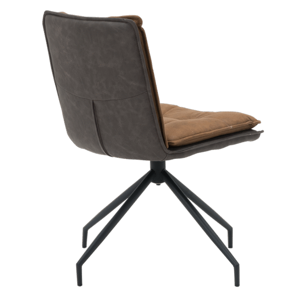 Трапезен стол RAMSEY - медено кафяв BF 1