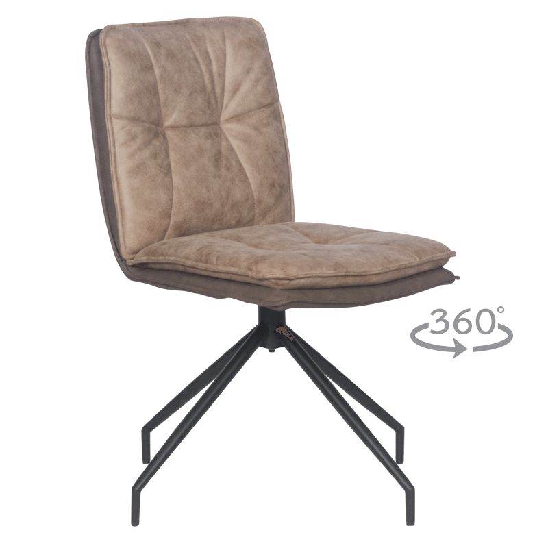 trapezen-stol-ramsey-svetlokafjav-bf-1 Трапезен стол RAMSEY - светлокафяв BF 1