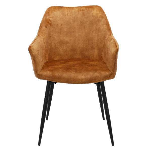 Трапезен стол TIPTON - оранжев MJ 1