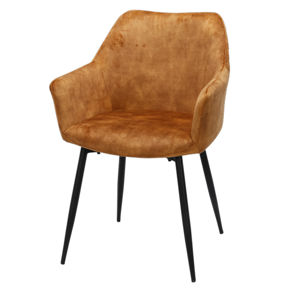 Трапезен стол TIPTON - оранжев MJ 1