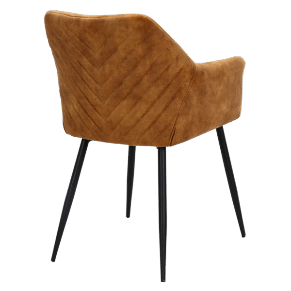 Трапезен стол TIPTON - оранжев MJ 1