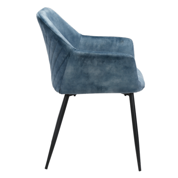 Трапезен стол TIPTON - син MJ 1