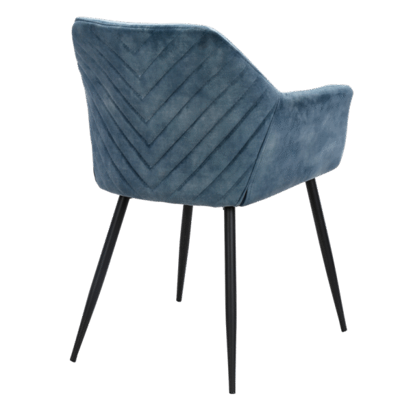 Трапезен стол TIPTON - син MJ 1