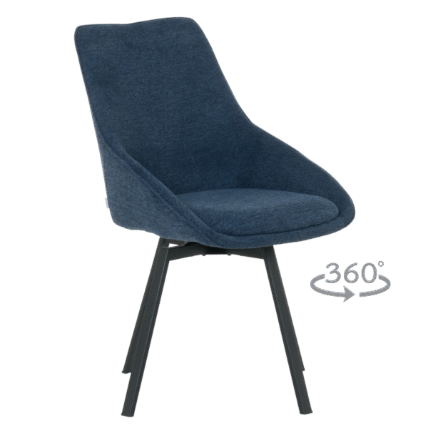 Трапезен стол WIGAN - син BF 5