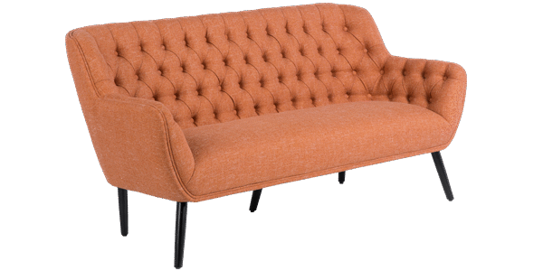 Триместно канапе BERGEN - оранжев HE