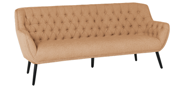 Триместно канапе BERGEN - оранжев SJ