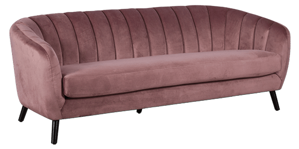 Триместно канапе GRETA - роза HLR