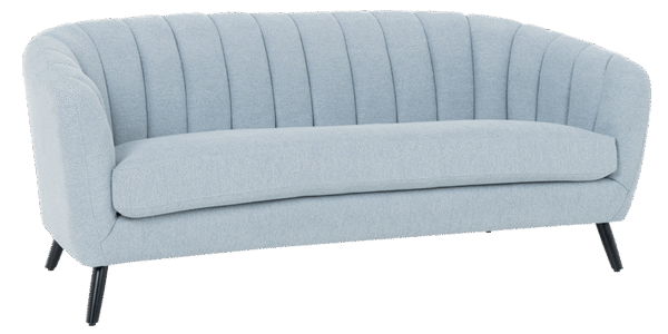 Триместно канапе GRETA - светлосин FR