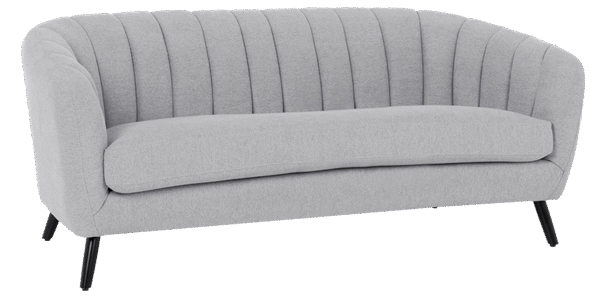 Триместно канапе GRETA - светлосив FR