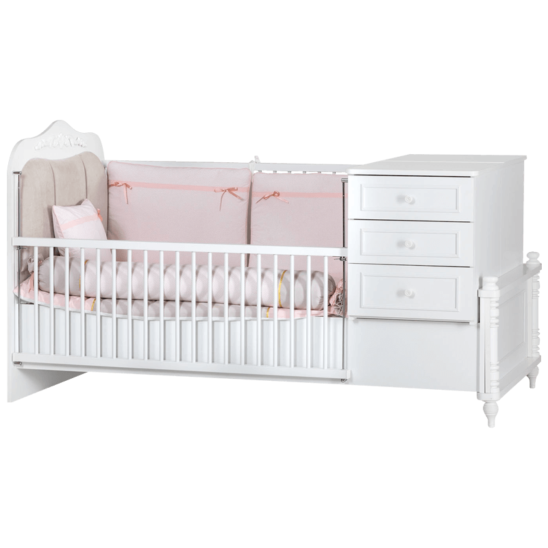 bebeshka-koshara-i-detsko-leglo-2v1-nil-80-h-180-sm-bjala Бебешка кошара и детско легло 2в1 NIL- 80 х 180 см бял цвят