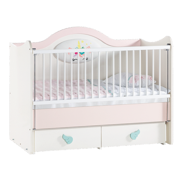 Бебешка кошара-люлка от серията UNICORN 70 х 130