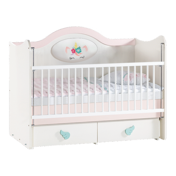 Бебешка кошара-люлка от серията UNICORN 70 х 130