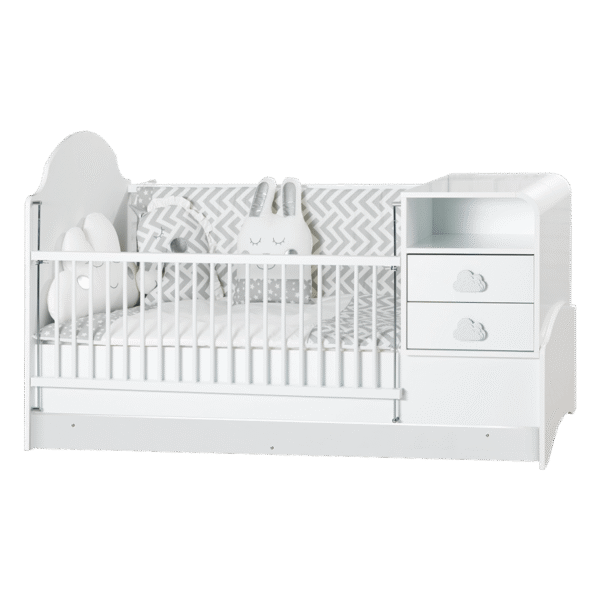 Бебешка кошара и детско легло 2в1 от серията PORI 80 x 180