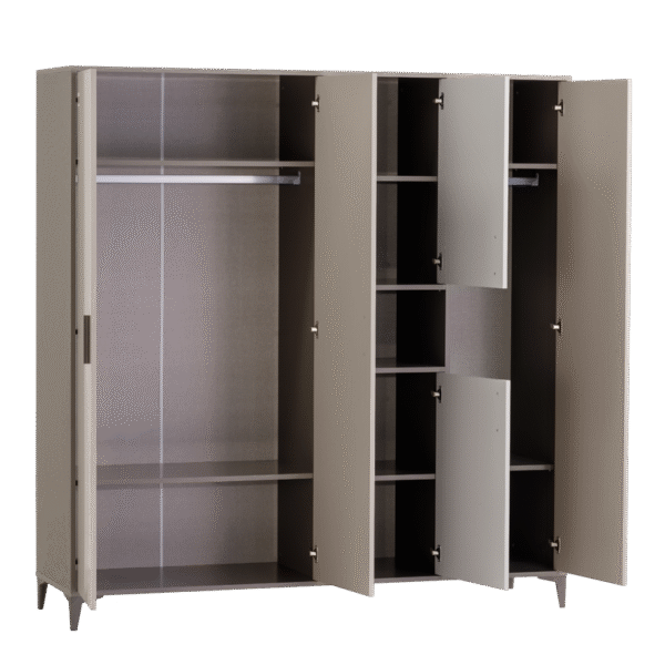 Четирикрилен детски гардероб от серията RIGA