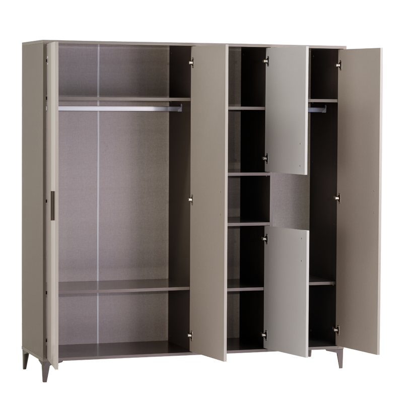 chetirikrilen-detski-garderob-riga (2) Четирикрилен детски гардероб от серията RIGA