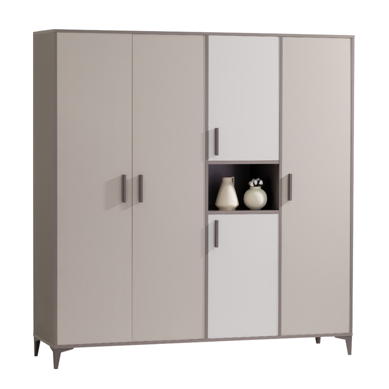 chetirikrilen-detski-garderob-riga (3) Четирикрилен детски гардероб от серията RIGA