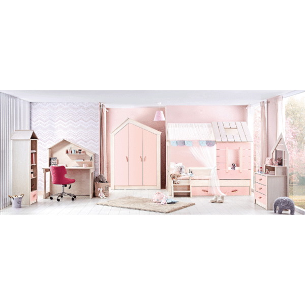 Детска етажерка от серията PINK HOUSE