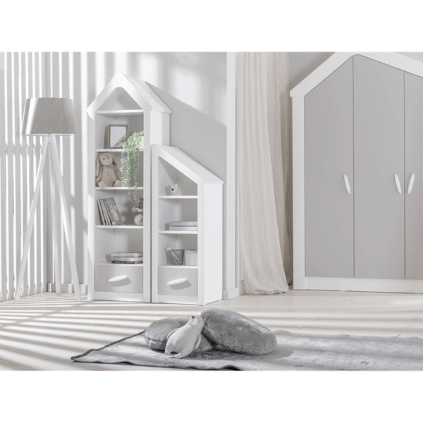 Детска етажерка за играчки от серията WHITE HOUSE