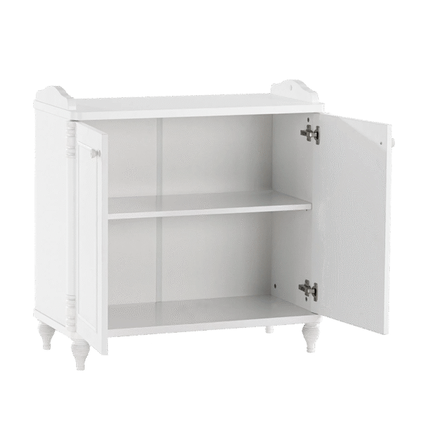 Детски шкаф от серията NIL бял цвят