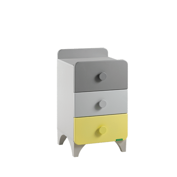 Детски скрин с три чекмеджета от серията MINIA