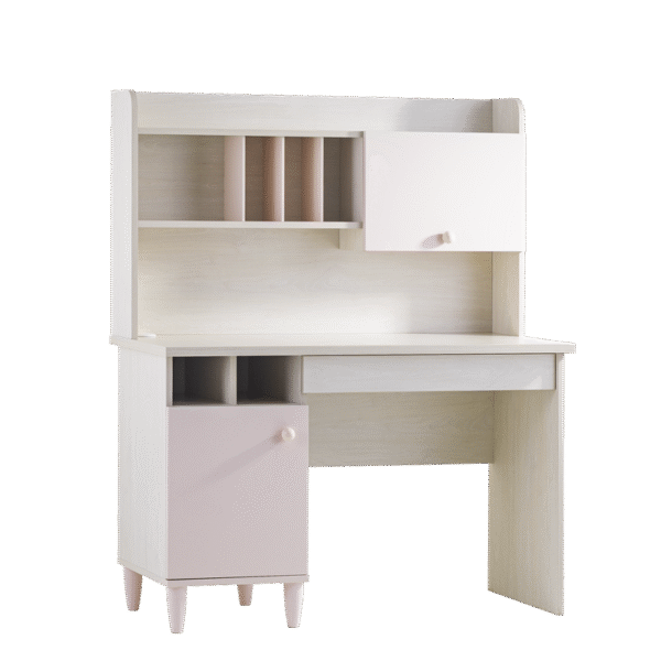 Детско бюро с етажерка от серията POLLINA