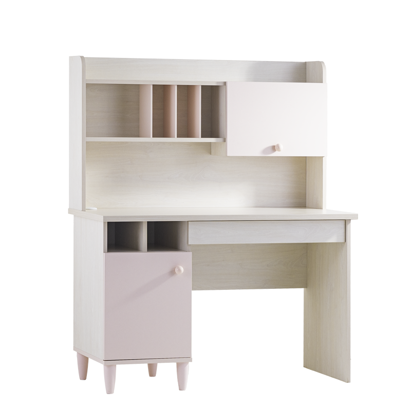 detsko-buro-s-etajerka-pollina Детско бюро с етажерка от серията POLLINA