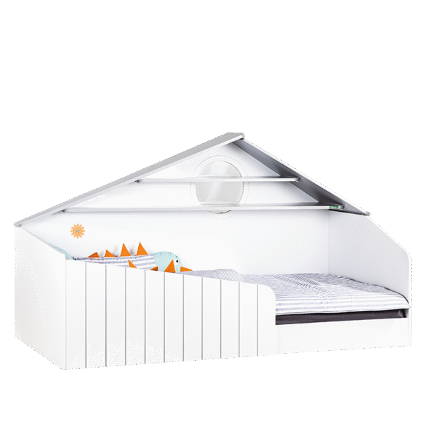 Детско легло къща Монтесори от серията BIRD HOUSE 100 х 200 см