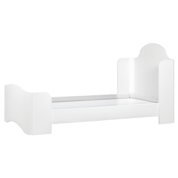 Детско легло от серията PORI 120 x 200 бял цвят