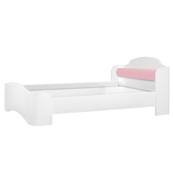 Детско легло от серията PORI 120 x 200 розов цвят