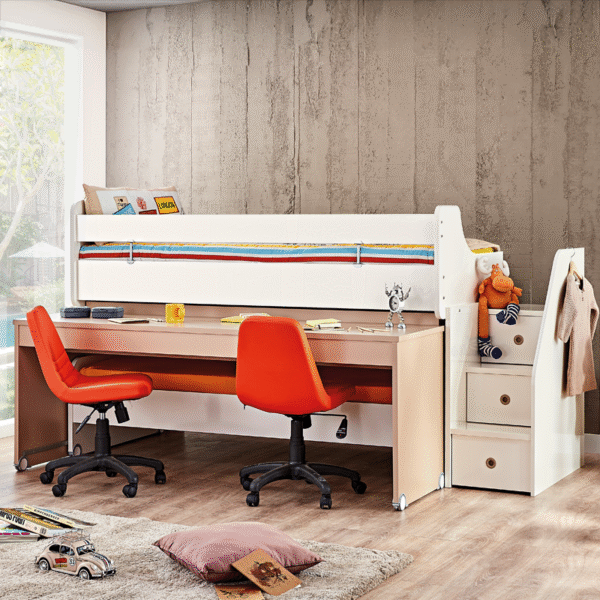 Детско легло с шкафчета от серията JOYIN 90 х 200 см