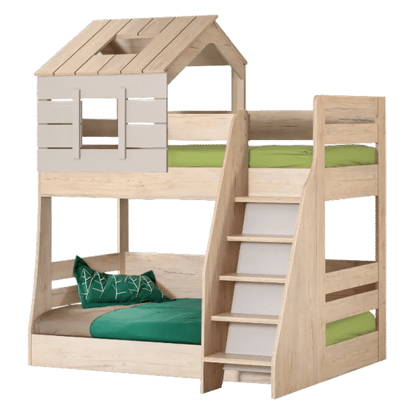 Двуетажно детско легло MY HOUSE - дясно