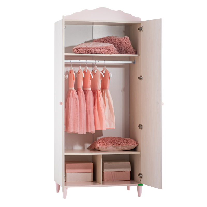 dvukrilen-detski-garderob-pollina (1) Двукрилен детски гардероб от серията POLLINA