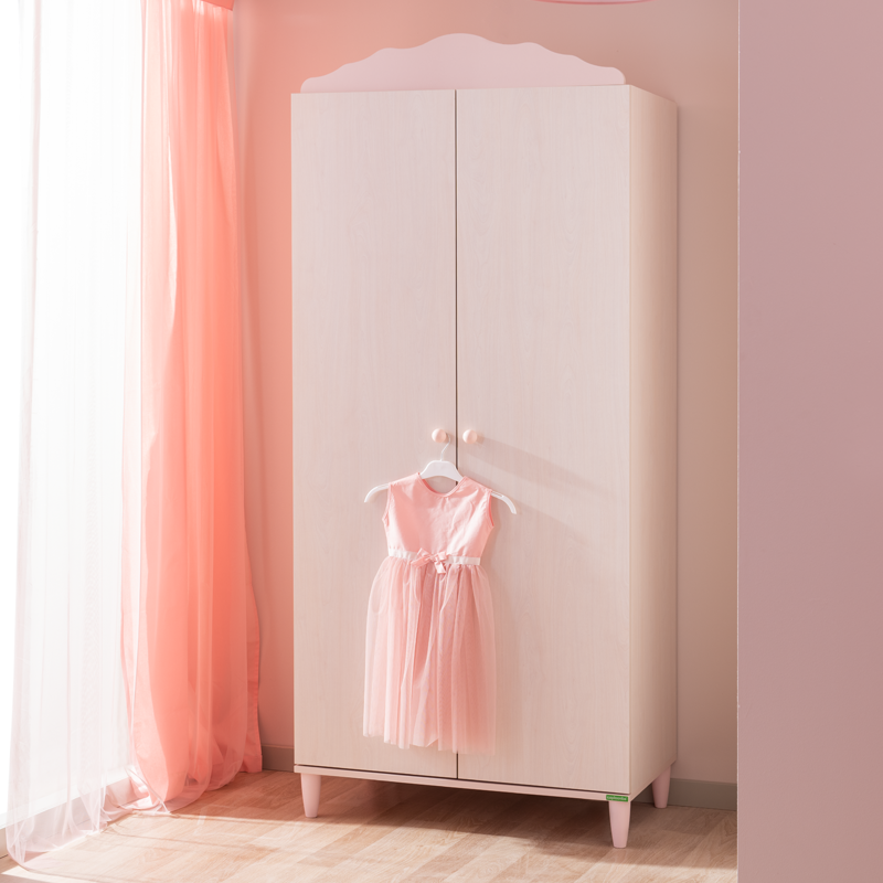 dvukrilen-detski-garderob-pollina (4) Двукрилен детски гардероб от серията POLLINA