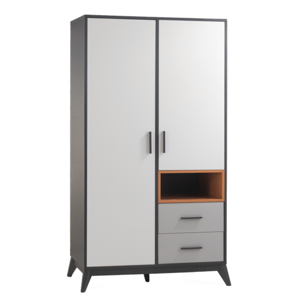 Детски двукрилен гардероб от серията BREDA