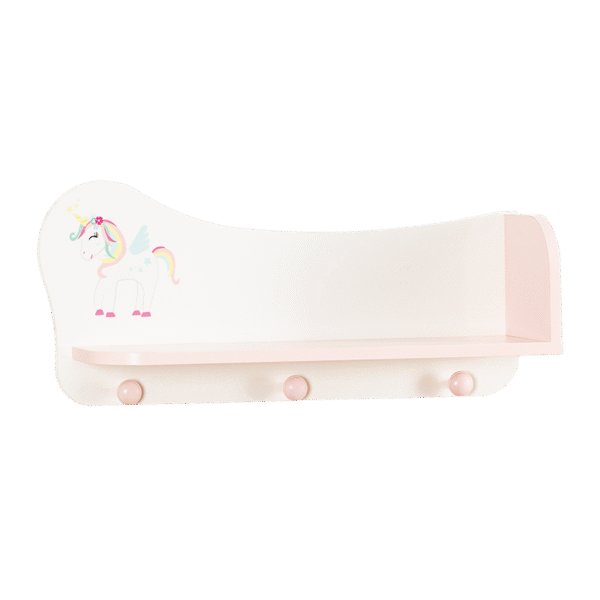 Етажерка за стена със закачалка от серията UNICORN