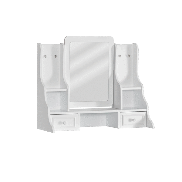 Надстройка за детски скрин от серията NIL бял цвят