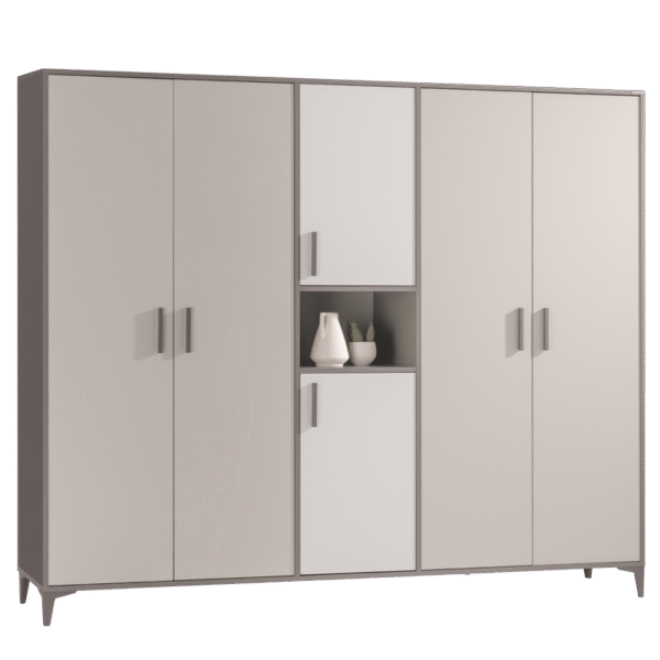 Петкрилен детски гардероб от серията RIGA