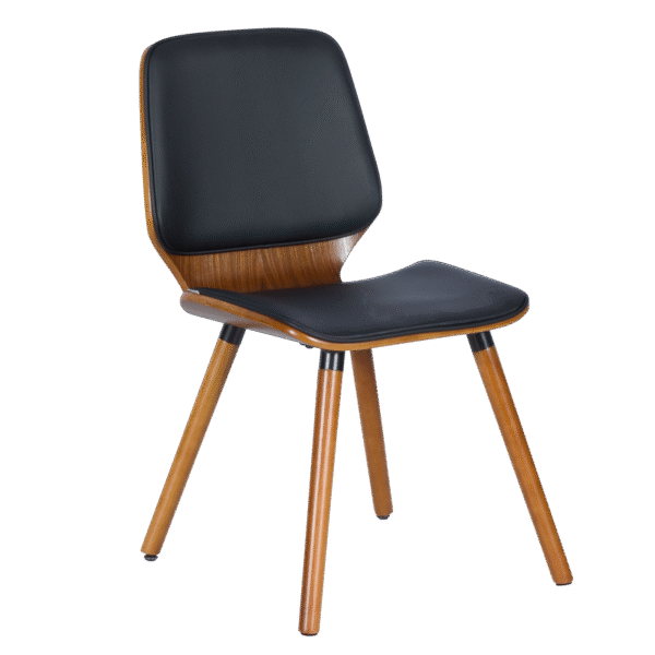 Трапезен стол 9977 орех-черен