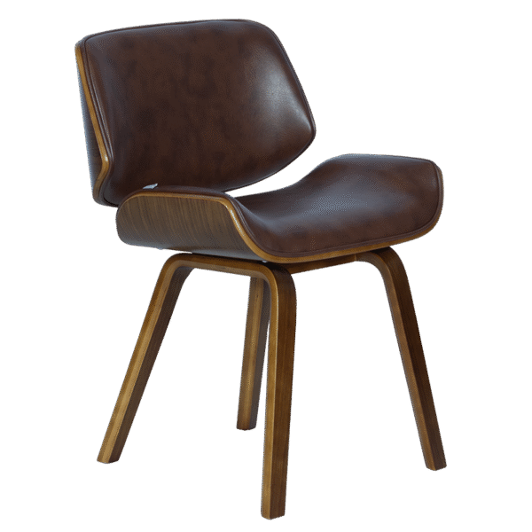 Трапезен стол 9976 орех-изкрящо кафяв цвят