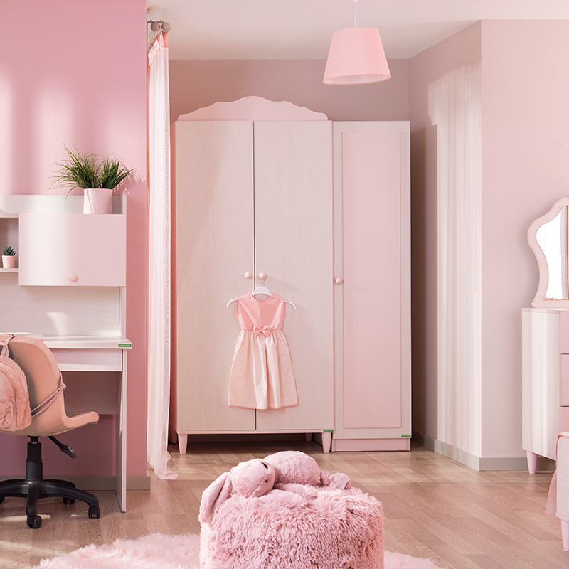 trikrilen-detski-garderob-pollina (3) Трикрилен детски гардероб от серията POLLINA