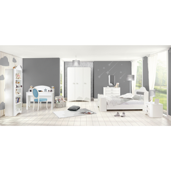 Трикрилен детски гардероб от серията PORI