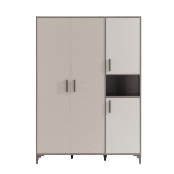 Трикрилен детски гардероб от серията RIGA